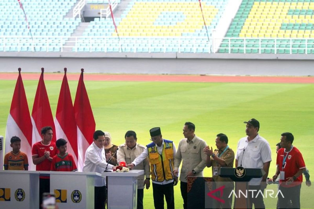 Prabowo Ajak Kerja Sama Antara Klub dan Sektor Swasta Usai Resmikan 17 Stadion