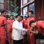 Presiden Prabowo Subianto Merayakan Kemenangan Timnas Indonesia atas China dengan Acara Makan Bersama